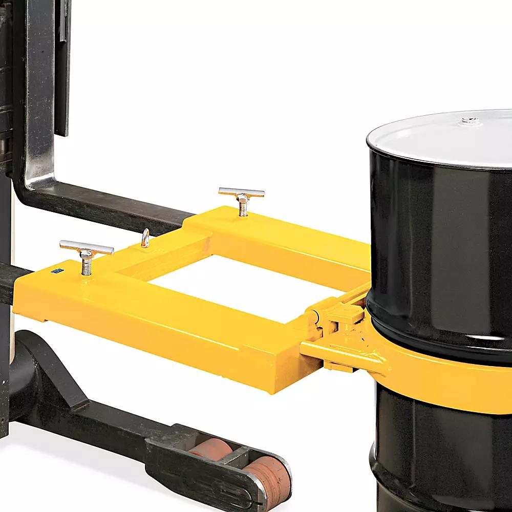 drum clamp montacargas - Can you carry drums with a forklift