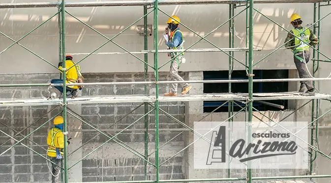 montacargas andamios especificaciones - Cuánto debe medir la plataforma de un andamio