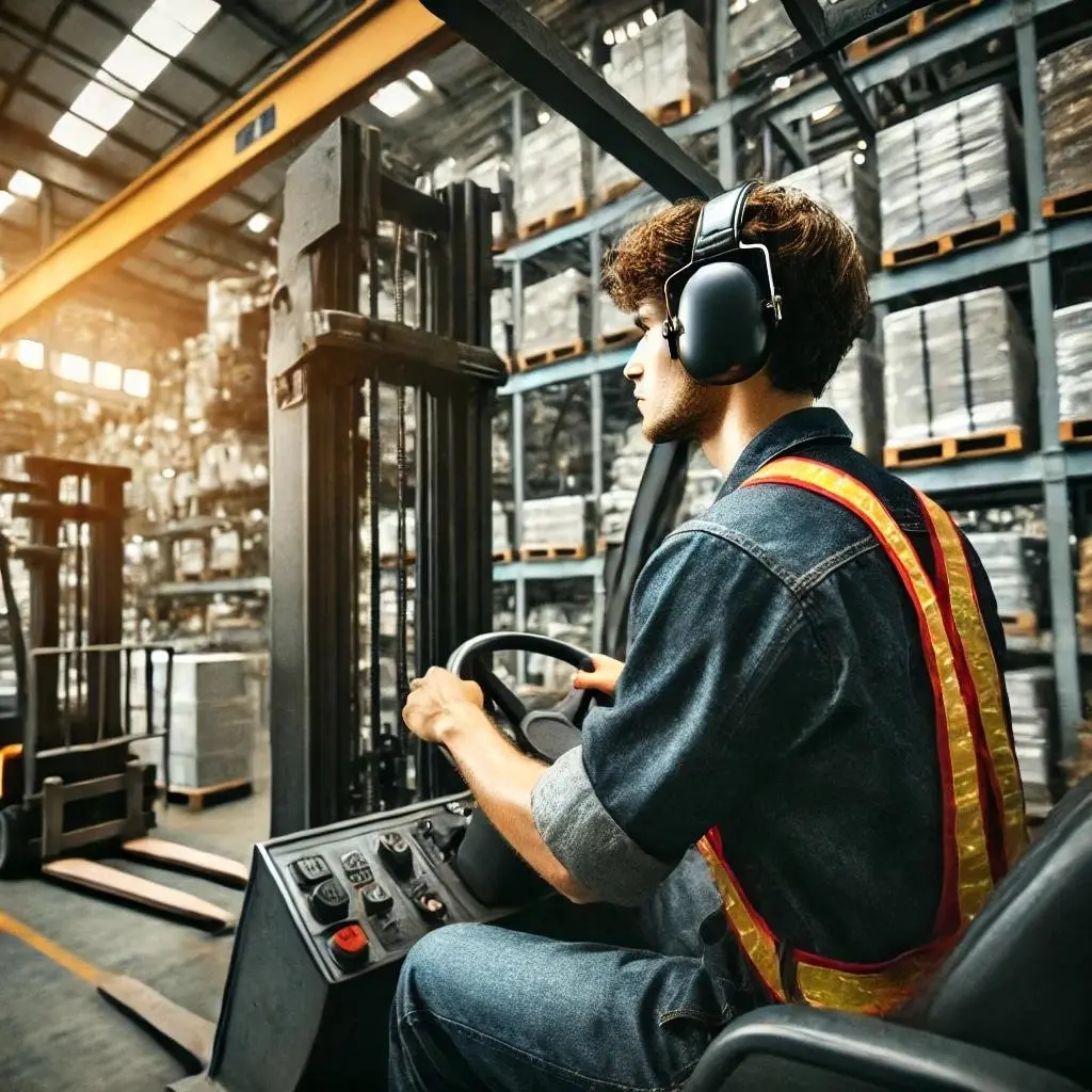 <b>Protección Auditiva para Autoelevadores: Guía Completa</b> - Pueden los conductores de carretillas elevadoras utilizar protección auditiva autoelevador proteccion auditiva animado - Pueden los conductores de carretillas elevadoras utilizar protección auditiva